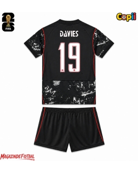 Canada Alphonso Davies #19 Echipament de Fotbal Replică Mondial 2026 Copii Deplasare (+ Șorturi)
